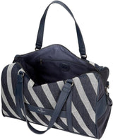 Pepe Jeans Celine rejsetaske, blå, 40 x 25 x 20 cm, polyester, med imiteret læderdetaljer, 20 L, by Joumma Tasker, blå, rejsetaske Bagage og rejseudstyr Naty Shop