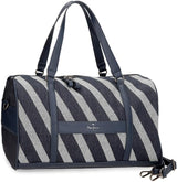 Pepe Jeans Celine rejsetaske, blå, 40 x 25 x 20 cm, polyester, med imiteret læderdetaljer, 20 L, by Joumma Tasker, blå, rejsetaske Bagage og rejseudstyr Naty Shop rejserygsæk