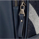 Pepe Jeans Celine rejsetaske, blå, 40 x 25 x 20 cm, polyester, med imiteret læderdetaljer, 20 L, by Joumma Tasker, blå, rejsetaske Bagage og rejseudstyr Naty Shop