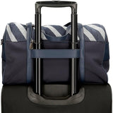 Pepe Jeans Celine rejsetaske, blå, 40 x 25 x 20 cm, polyester, med imiteret læderdetaljer, 20 L, by Joumma Tasker, blå, rejsetaske Bagage og rejseudstyr Naty Shop