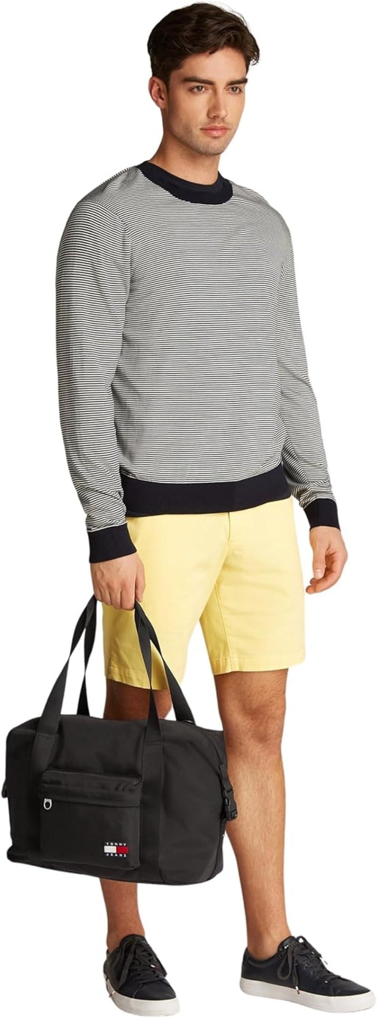 Tommy Jeans Daily Weekender Duffel Bag til mænd, sort, One Size bagage og rejseudstyr Naty Shop