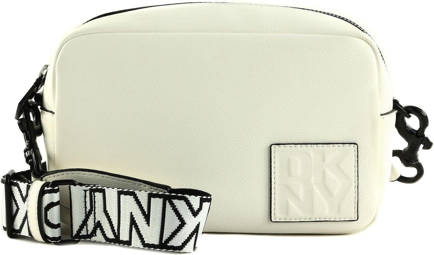 Kvinder DKNY Everyday Kamerataske Naty Shop Dametasker Optisk Hvid/ Sort