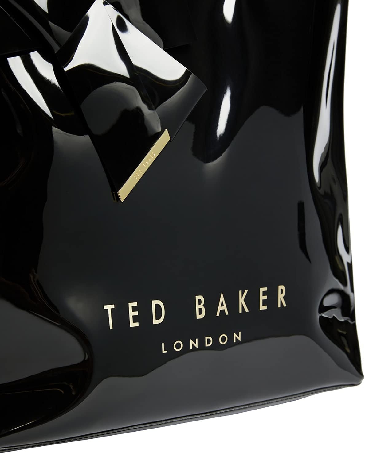 Ted Baker Dame Nicon Vinyl Sløjfe Taske Dame Tasker Naty Shop