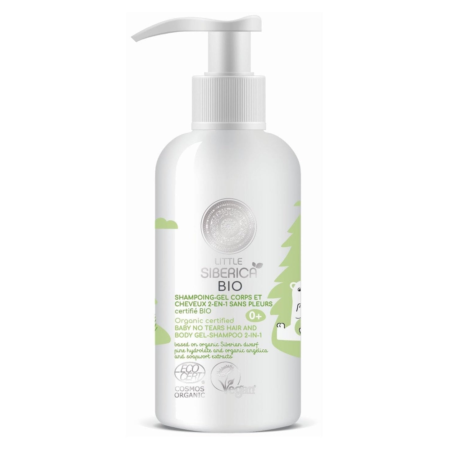 Shower gel - Lugtfri shampoo Corps et Cheveux certifié BIO 250 ml Børn - Bad og hudpleje Naty Shop Standard titel