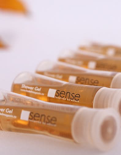Hotel shower gel Sense flaske – 25ml Naty Shop Hotel Cosmetics