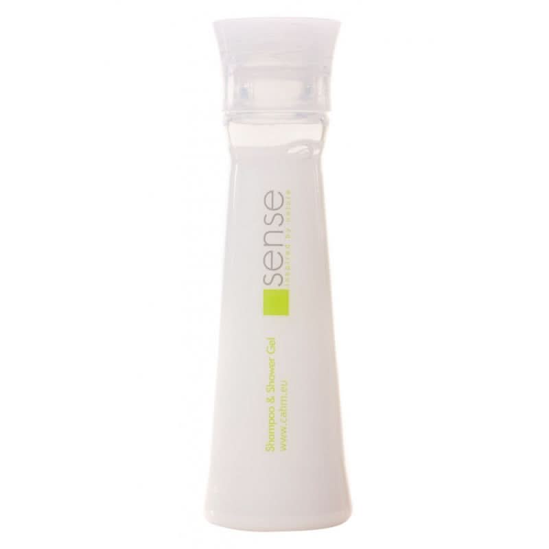 Blandet hotelgel (shampoo og brusegel) Sense 25 ml, æske 195 stk. Naty Shop Hotel Cosmetics