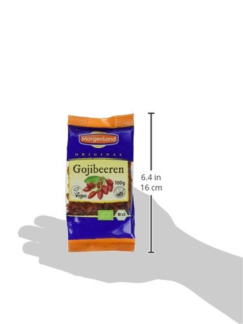 Gojibær 100g økologisk tørret frugt, 1 pakke (1 x 100g) Dehydrerede produkter Min butik