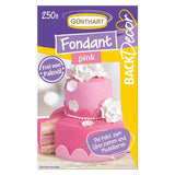 Günthart BackDecor 250 grøn fondant 100 % vegansk palmeoliefri rivefast til at dække kager og bagværk Velegnet til modellering 1 pakke (1 x 250 g) Naty Shop Sukkerpasta 250 g (1 pakke) Pink
