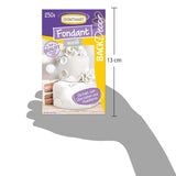 Günthart BackDecor 250 g hvid fondant, 100 % vegansk, palmeoliefri, rivefast til at dække kager og bagværk, velegnet til modellering, pakke med 2 (1 x 250 g) Naty Shop Sugarpaste