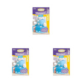 Günthart BackDecor 250 g blå fondant 100 % vegansk palmeoliefri rivefast til dækning af kager og bagværk Velegnet til modellering Pakke med 3 (1 x 250 g) Naty Shop Sugarpaste Blue 250 G (pakke med 3)