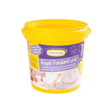 Günthart BackDecor 800g hvid fondant Hvidt dekorativt bord til belægning, glasurkager eller modellering, palmeoliefri, klar til brug og nem at arbejde med Sukkerpasta Naty Shop Standardtitel