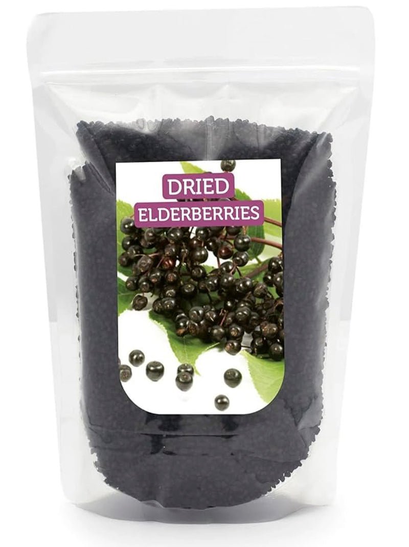 HerbaNordPol tørrede hyldebær 1 kg PREMIUM, Fructus Sambuci Dehydrerede produkter Naty Shop Standard titel