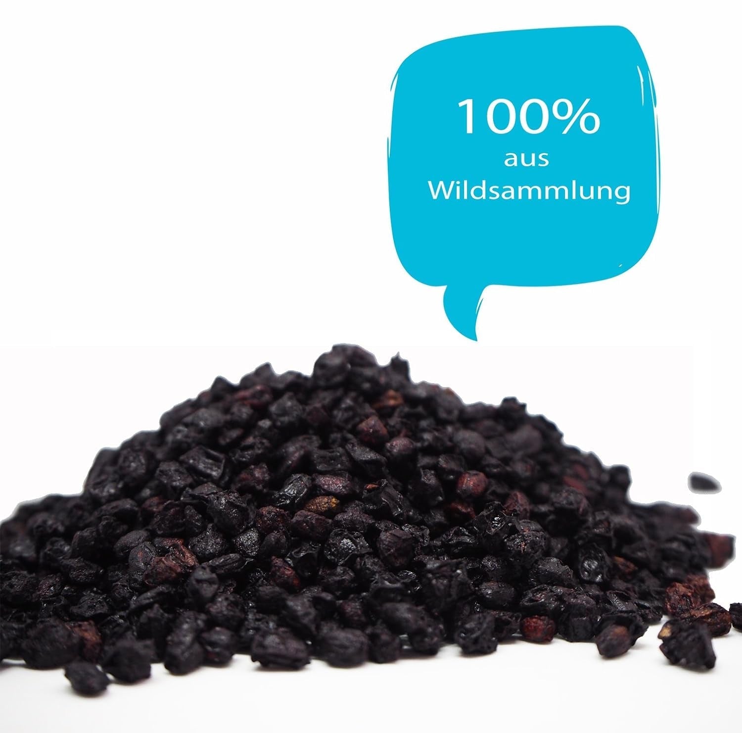HerbaNordPol tørrede hyldebær 1 kg PREMIUM, Fructus Sambuci Dehydrerede produkter Naty Shop