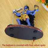 Hindu Gud Kali Ma Statue, Indien Gudinde Kali Bhavatarini Destroyer Statue Dekorativ Hindu Gudinde for Tid og Død Figur Murti Diwali Pooja Gaver Hjemmekontor Tempel Mandir Altar Puja Genstande Statuetter og skulpturer Naty Shop