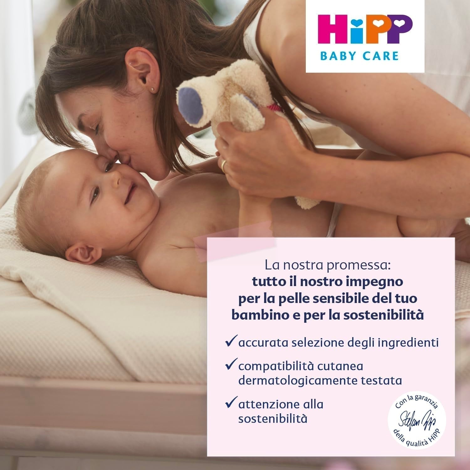 HiPP Baby Care Shampoo med balsam til børn, reder håret og beskytter hovedbunden, til følsom hud, med naturligt økologisk mandelekstrakt, 1 x 200 ml Børn - Bad og hudpleje Naty Shop