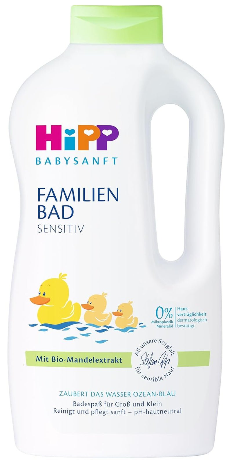 HiPP Baby Gentle Family Bath, 1000 ml børn - bad og hudpleje Naty Shop 200 ml (pakke med 6)