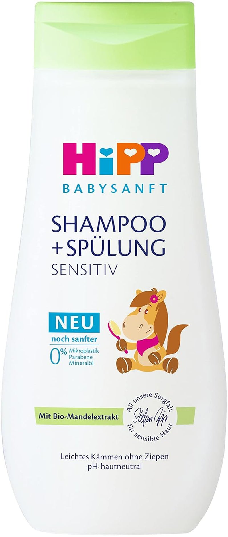 HiPP Baby Shampoo + delikat balsam, pakke med 6 (6 x 200 ml) Børn - Bad og hudpleje Naty Shop Standardtitel