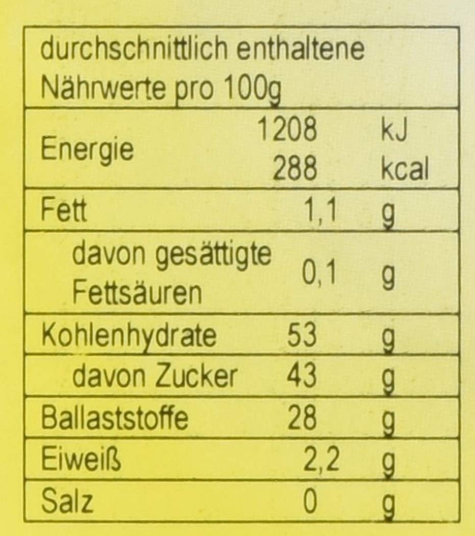 HOWA økologiske aronia frugter, 500 g Naty Shop dehydrerede produkter