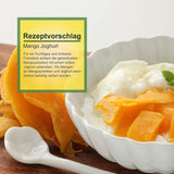 Howa tørret mango - tørret frugt i økologisk kvalitet, naturlig og usvovlet - ideel til madlavning, bagning eller som en sund snack - mangoskiver - sukkerfri - 1000 g Naty Shop dehydrerede produkter