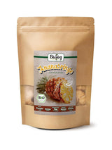 Biojoy BIO ananasringe, tørrede (1 kg), usvovlede Naty Shop dehydrerede produkter 250 G