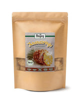 Biojoy BIO ananasringe, tørrede (1 kg), usvovlede Naty Shop dehydrerede produkter 500 G