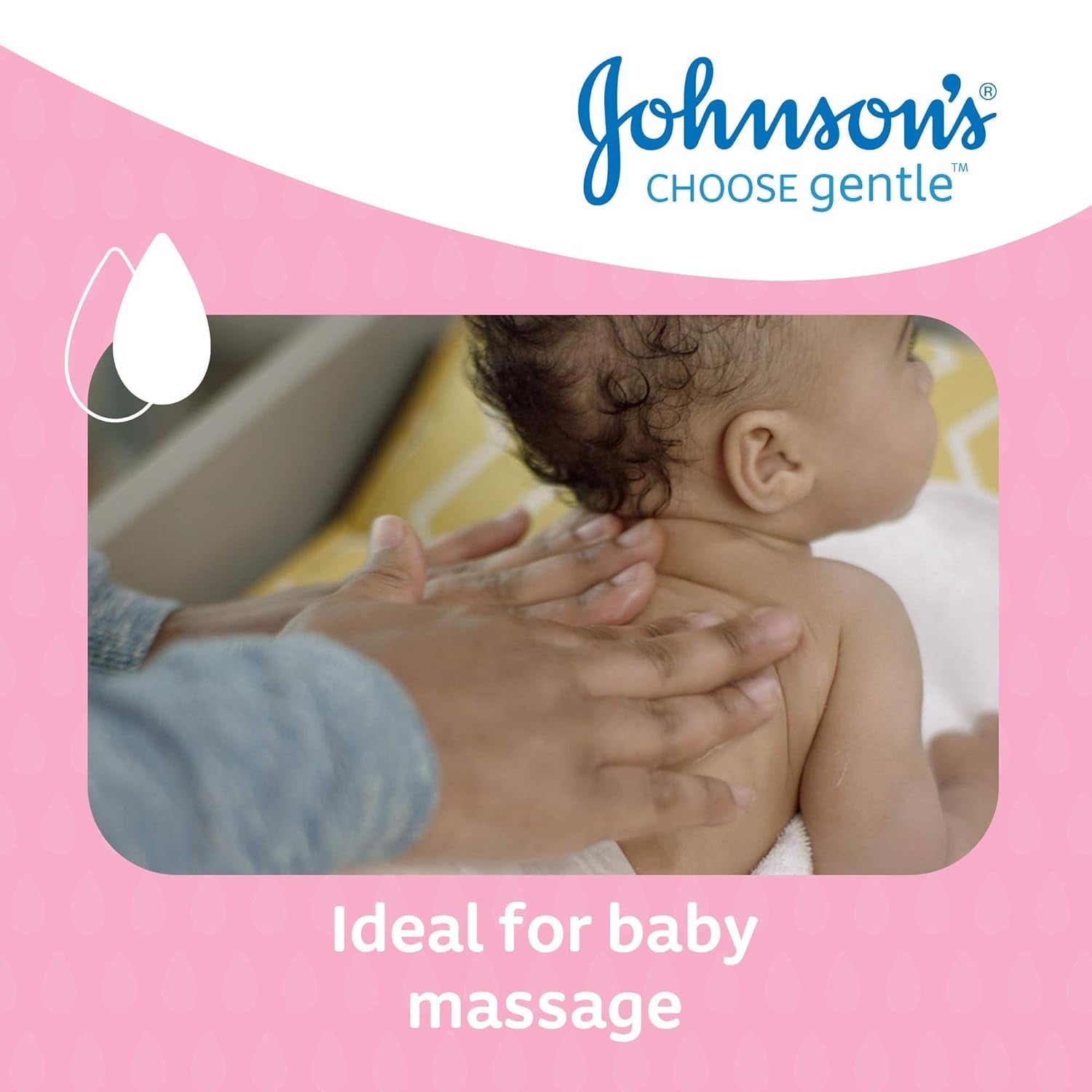 Johnsons JOHNSON'S - Babyolie, (1 X 500 ML) Børn - Bad og hudpleje Naty Shop