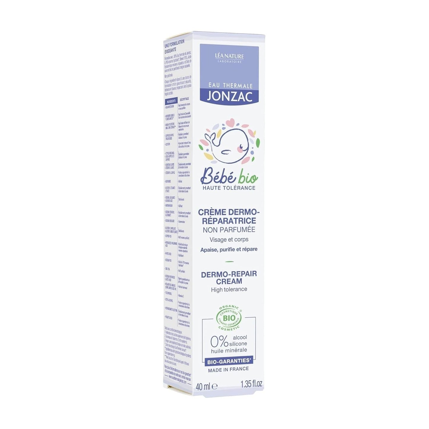 Jonzac Babycreme Cara 40ml Børn - Bad og hudpleje Naty Shop