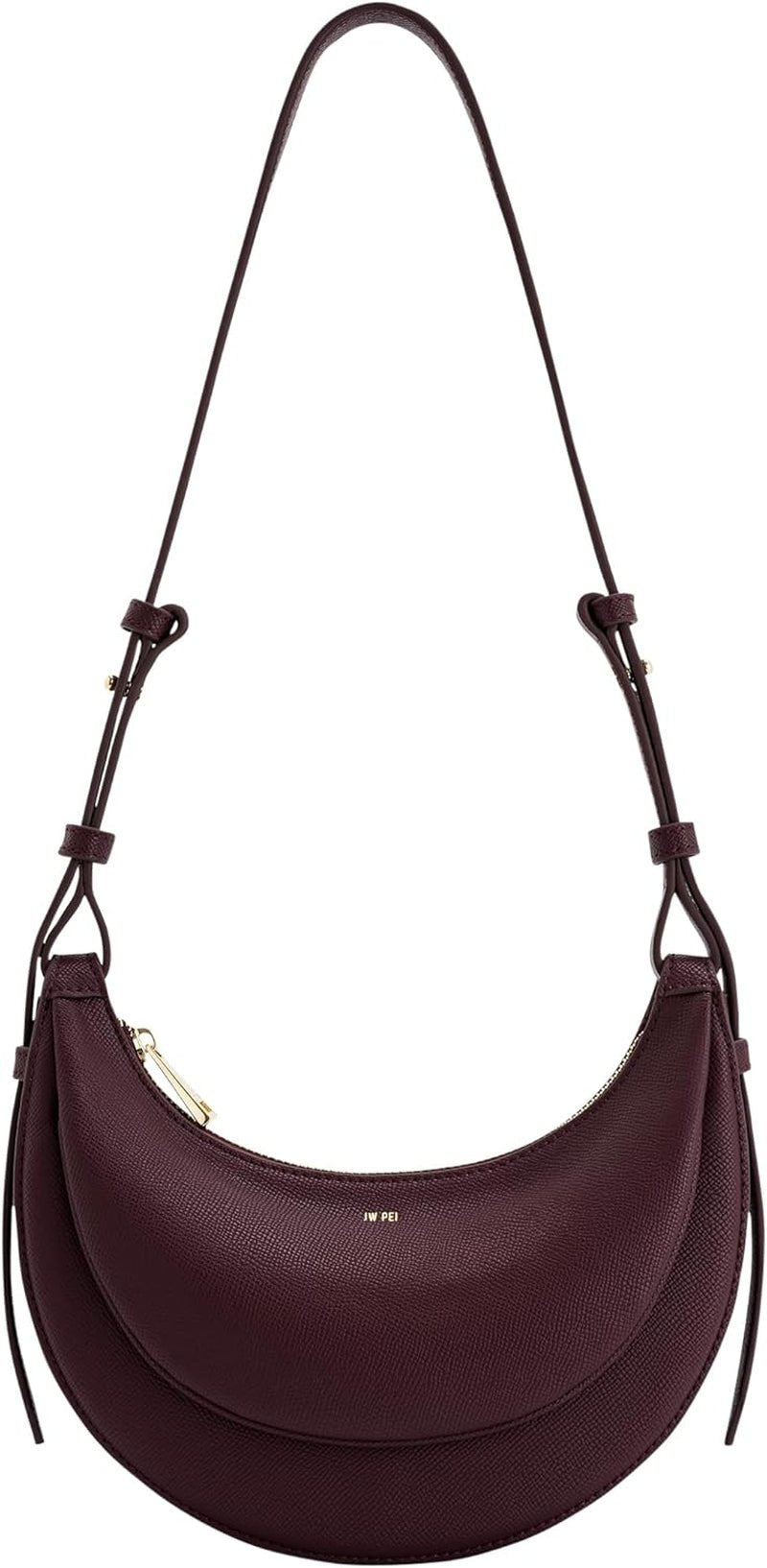 JW PEI Dame Sharon Skuldertaske Dame Tasker Naty Shop Bordeaux Rød