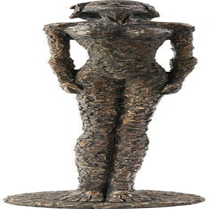 Kare Design Dekorativ Objekt Kunst Lady Bronze, Dekorativ Figur, Harpiks, Antik Look, Statue, Dekoration, Kunstobjekt, Tilbehør, 78x13,5x13,5 cm Statuetter og skulpturer Naty Shop Grå Kunst Dame
