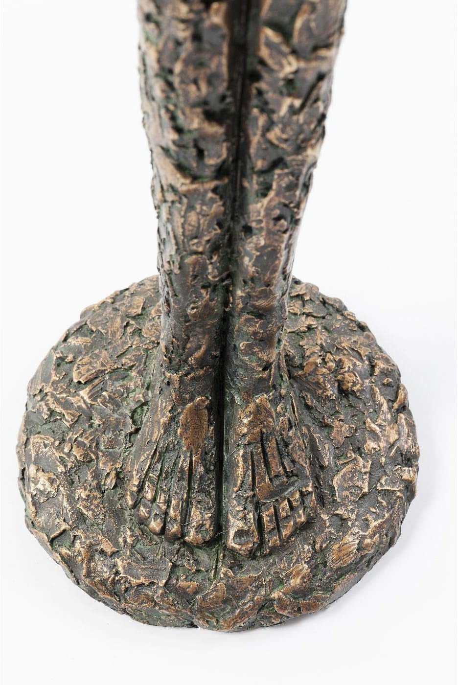 Kare Design Dekorativ Objekt Kunst Dame Bronze Dekorativ Figur Resin Antik Look Statue Dekor Art Objekt Tilbehør 78x13,5x13,5 cm Statuetter og skulpturer Naty Shop