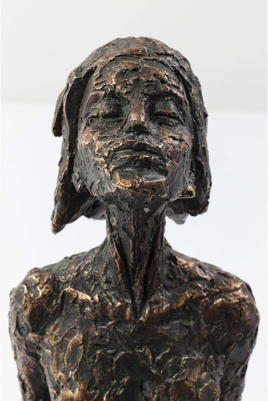 Kare Design Dekorativ Objekt Kunst Dame Bronze Dekorativ Figur Resin Antik Look Statue Dekor Art Objekt Tilbehør 78x13,5x13,5 cm Statuetter og skulpturer Naty Shop