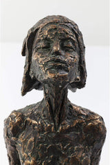 Kare Design Dekorativ Objekt Kunst Dame Bronze Dekorativ Figur Resin Antik Look Statue Dekor Art Objekt Tilbehør 78x13,5x13,5 cm Statuetter og skulpturer Naty Shop