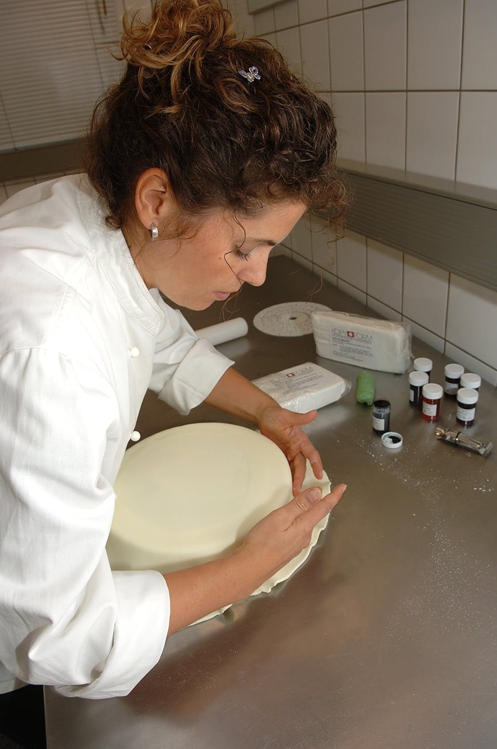 KOPYFORM rullefondant Arctic White® 1kg, hvid Sukkerpasta Naty Shop