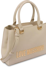 Love Moschino Håndtaske Elfenben Dametasker Naty Shop