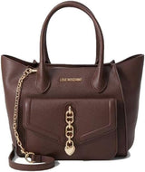 Love Moschino Skuldertaske Mørkebrun One Size Tasker Kvinder Naty Shop Standardtitel