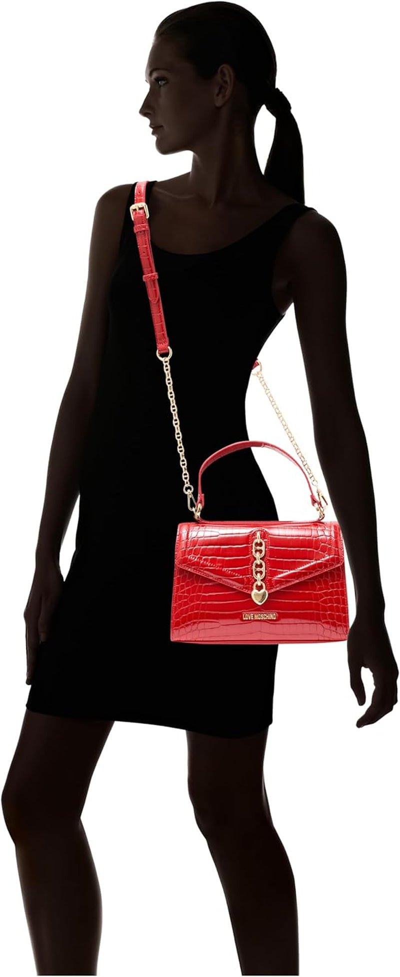 Love Moschino Rød Taske One Size Dametasker Naty Shop