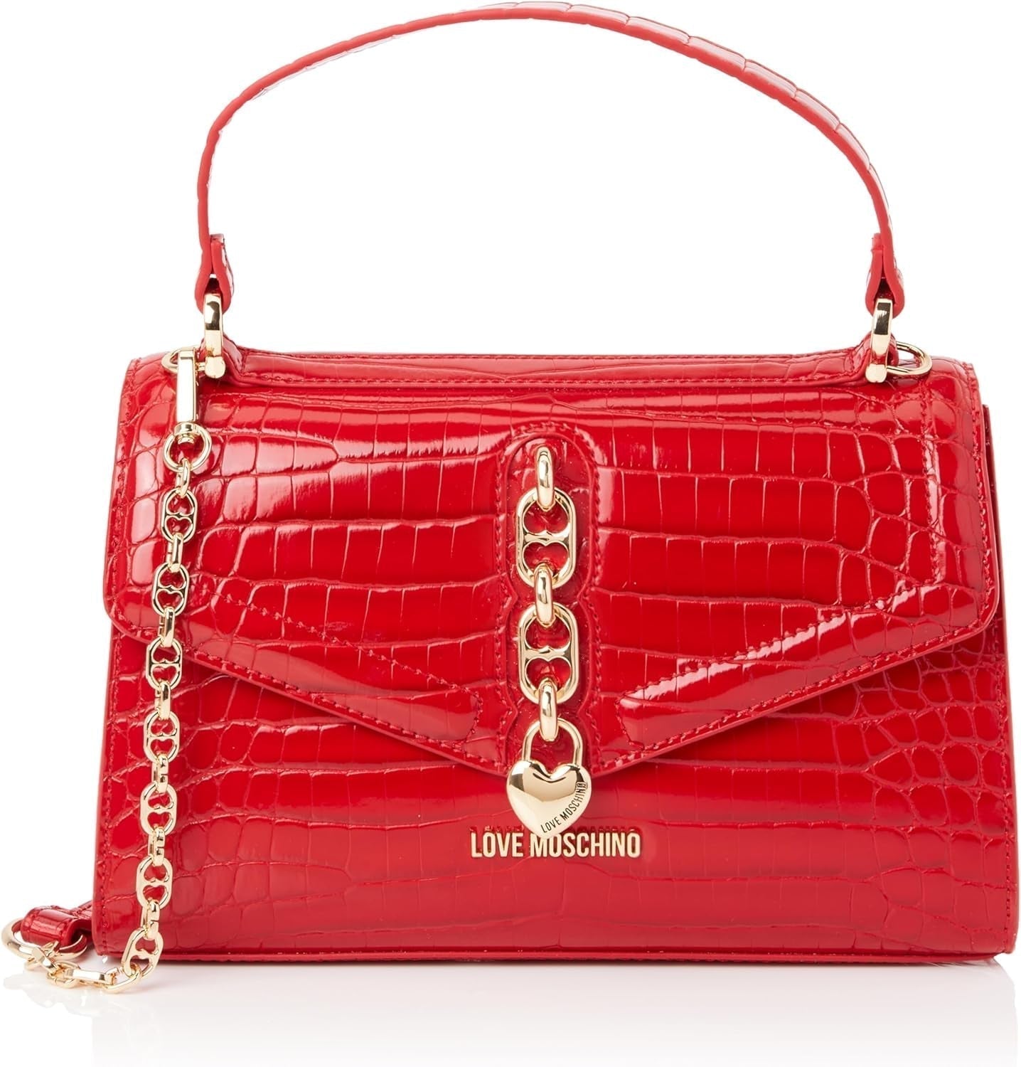 Love Moschino Red Bag One Size Dametasker Naty Shop Standardtitel