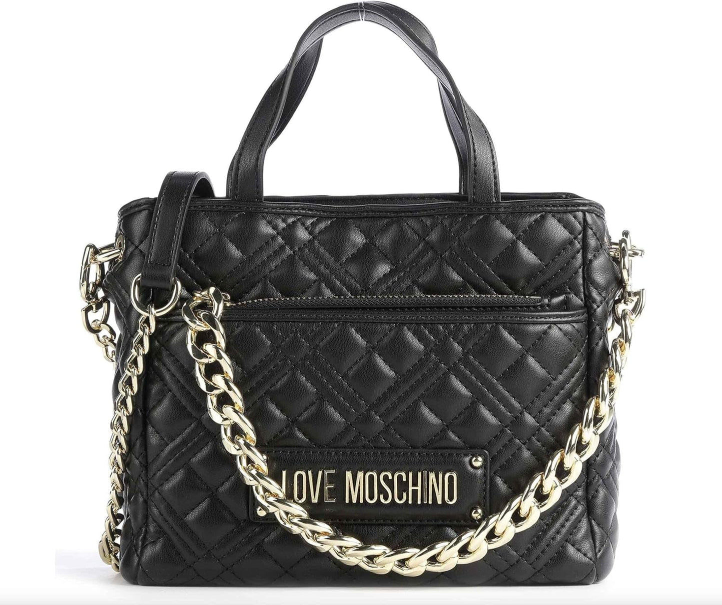 Love Moschino Jc4020pp1gla0 Håndtaske Dame Tasker Naty Shop Sort