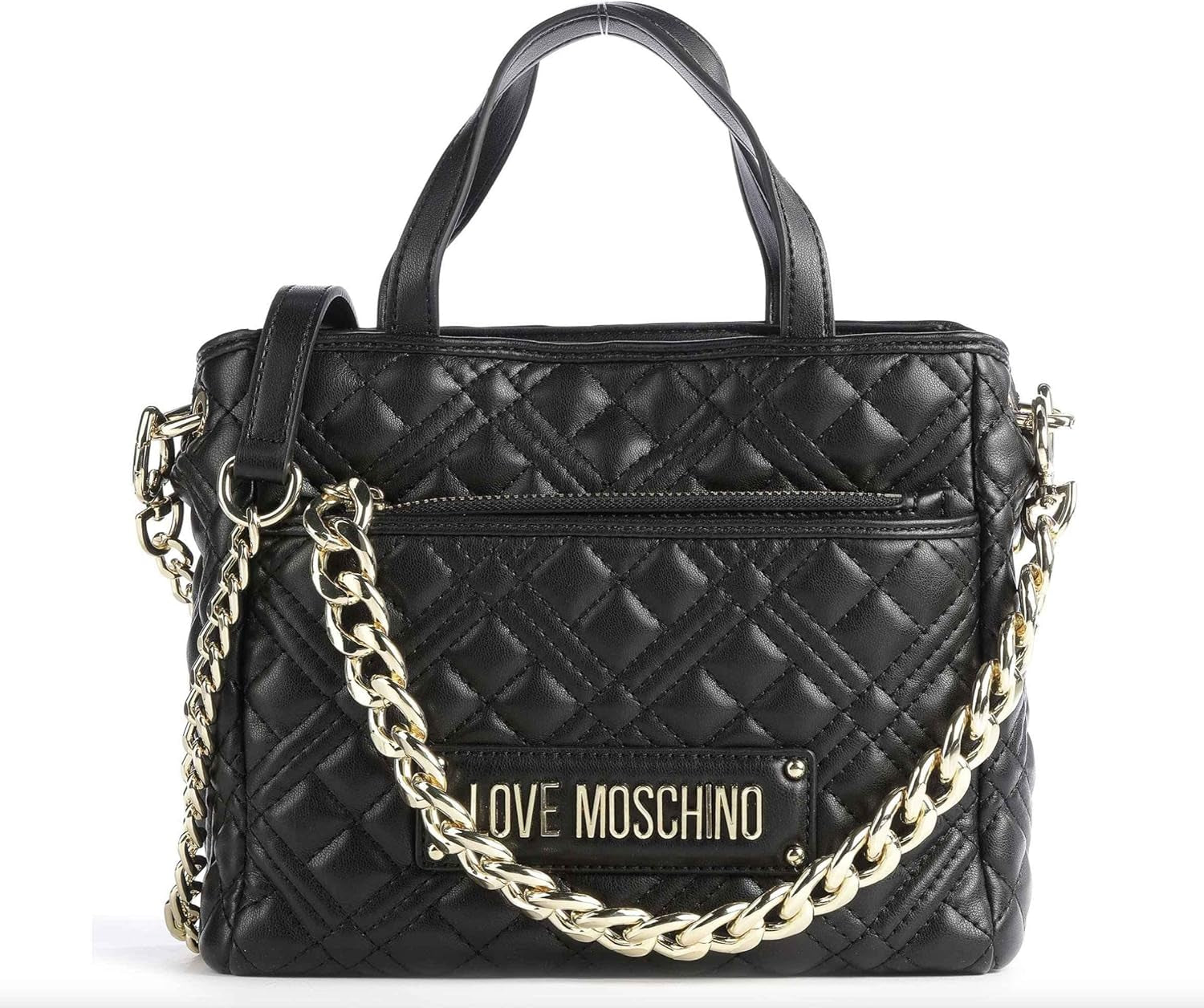 Love Moschino Jc4020pp1gla0 Håndtaske Dame Tasker Naty Shop Sort