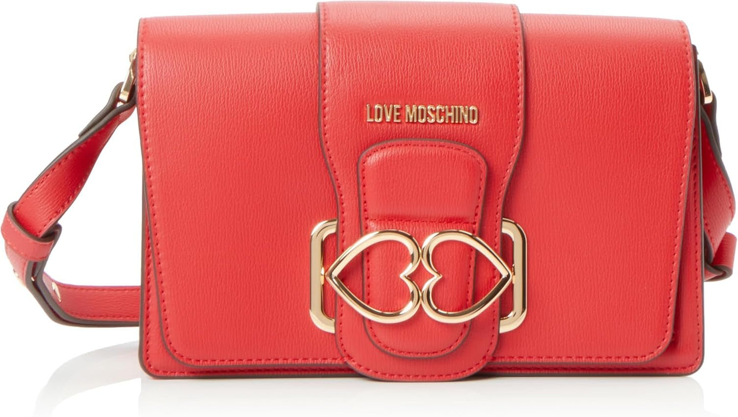 Love Moschino Jc4037pp1h Skuldertaske Dame Tasker Naty Shop Rød