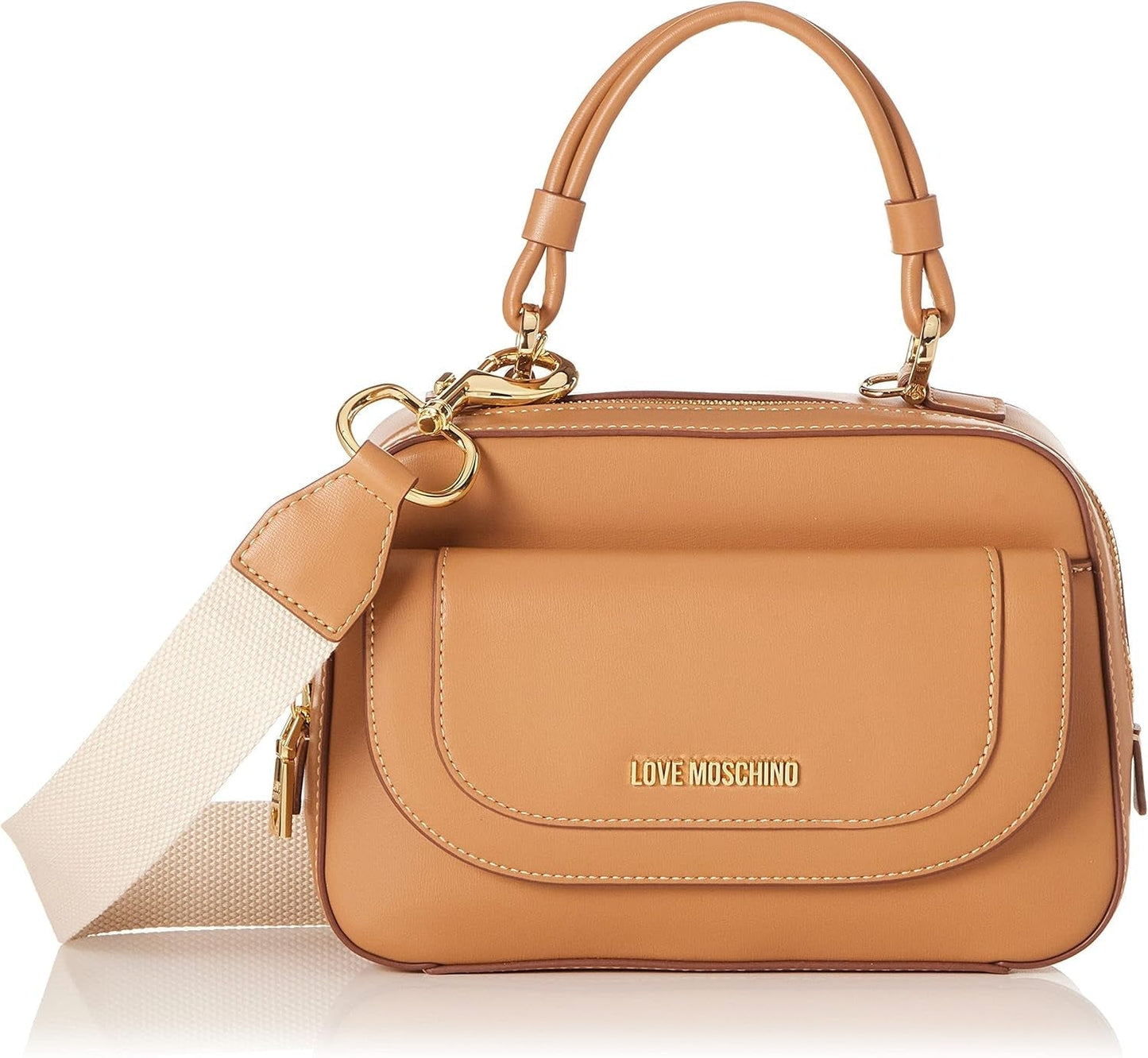Love Moschino Jc4116pp1glr0201 Håndtaske, Camel Tasker Kvinder Naty Shop Standardtitel
