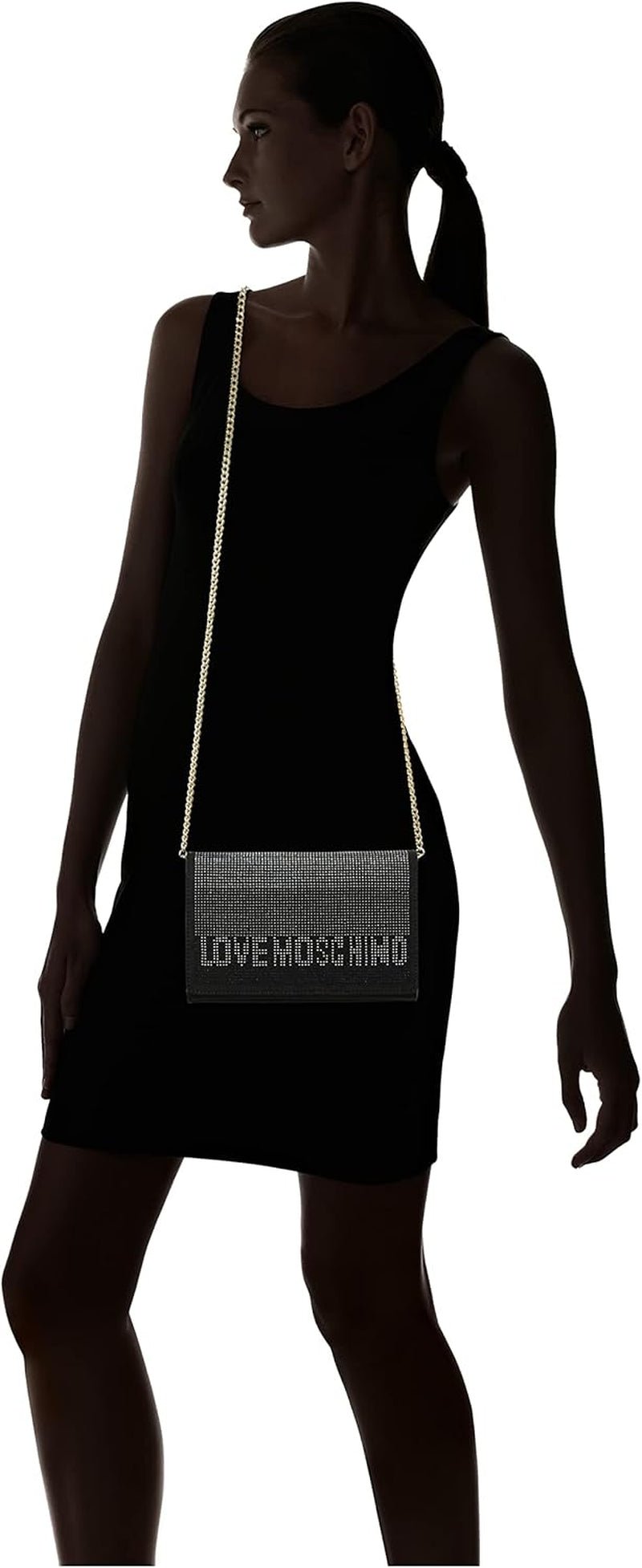 Love Moschino Jc4139pp1gly100a skuldertaske, flerfarvet Tasker Kvinder Naty Shop