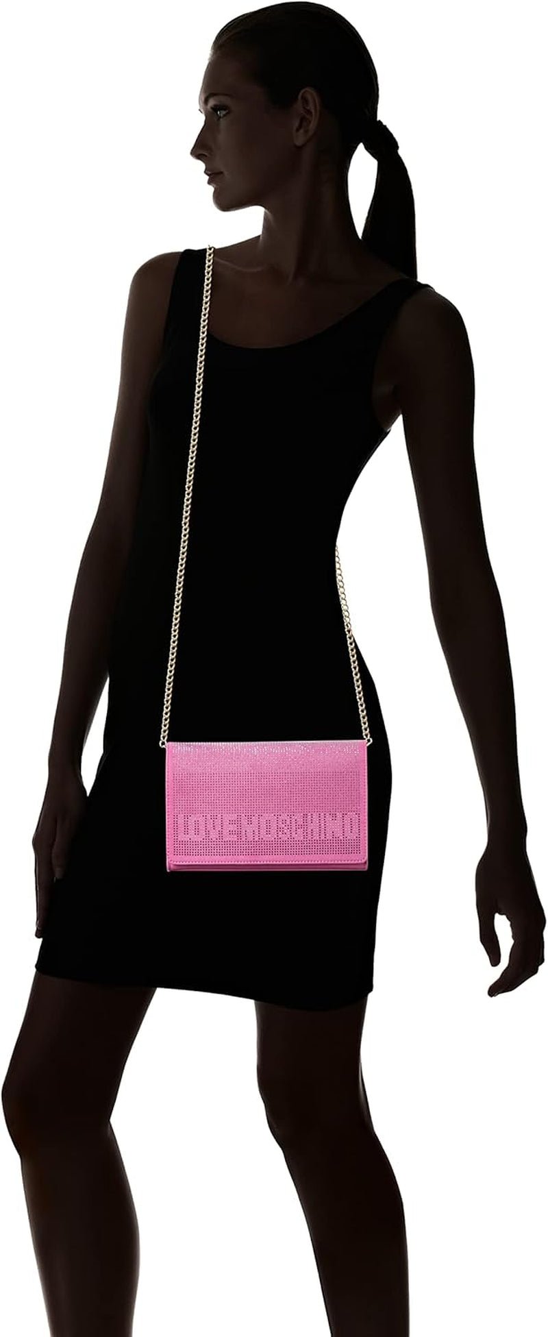 Love Moschino Jc4139pp1gly163a skuldertaske, pink Tasker Kvinder Naty Shop