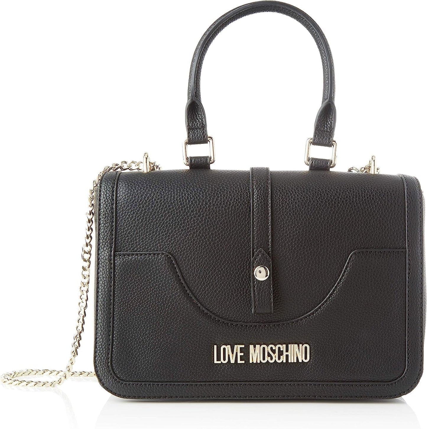 Love Moschino Jc4210pp0a Skuldertaske, Sort (Black Pebble) Tasker Kvinder Naty Shop Standardtitel