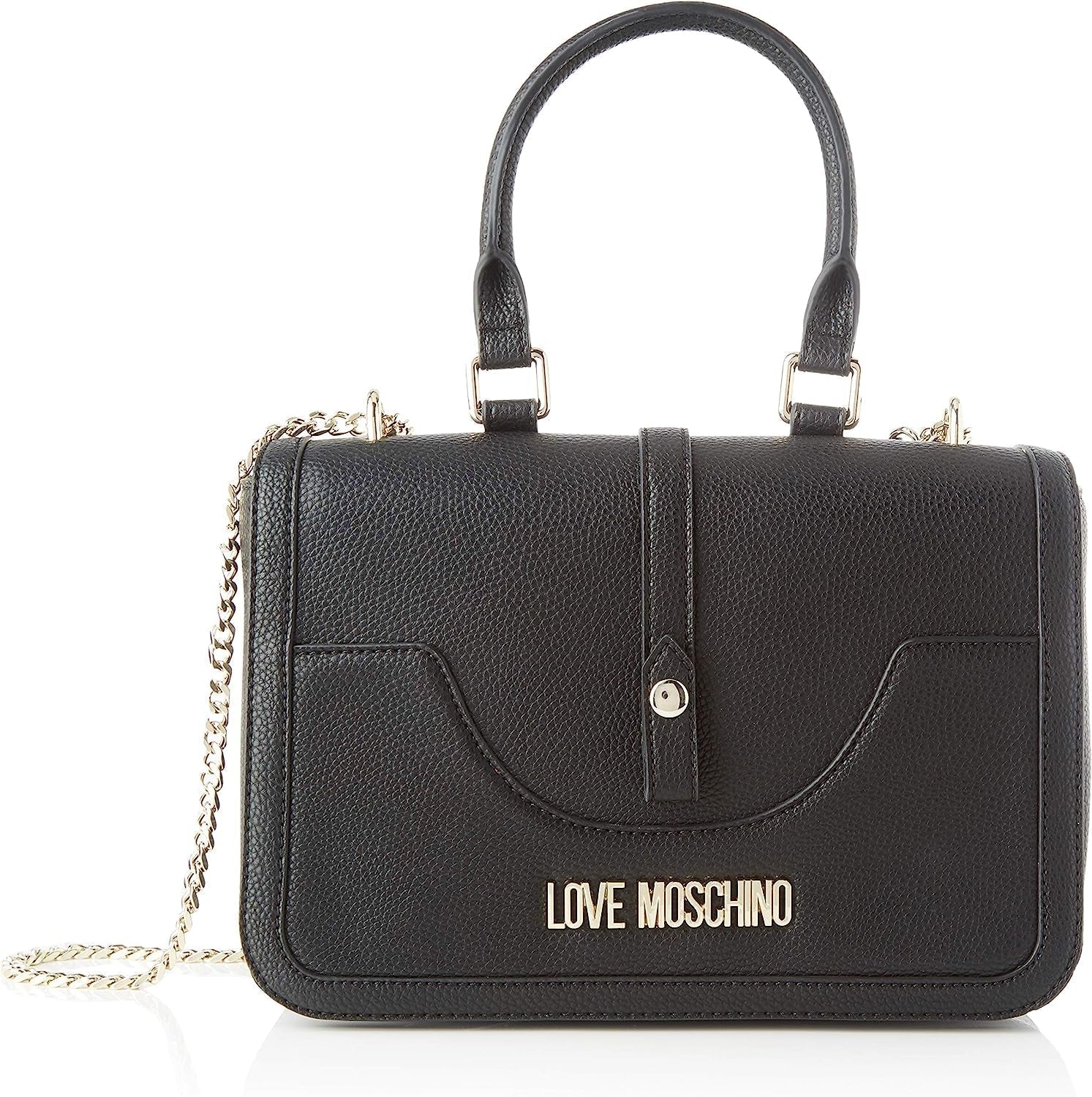 Love Moschino Jc4210pp0a Skuldertaske, Sort (Black Pebble) Tasker Kvinder Naty Shop Standardtitel