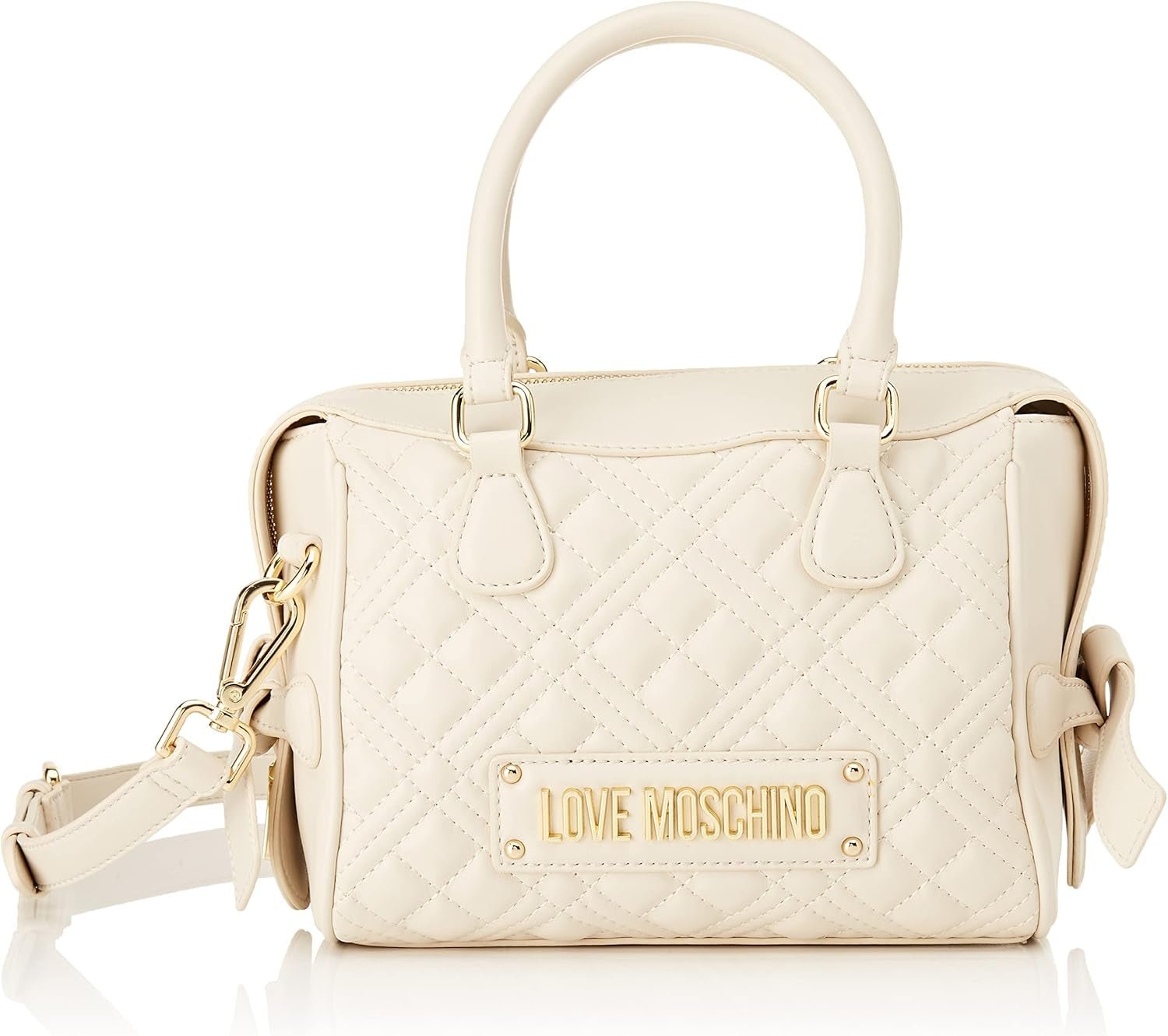 Love Moschino Jc4246pp0gla0 håndtaske Dame Tasker Naty Shop Ecru