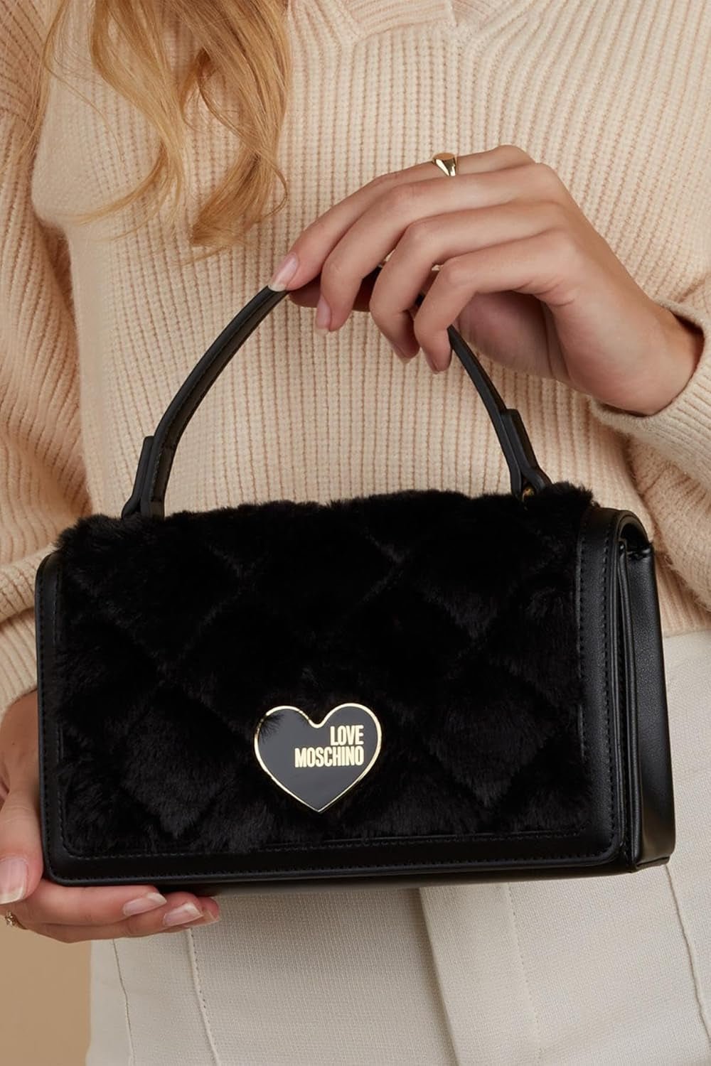 Love Moschino Jc4295pp0h Håndtaske Dame Tasker Naty Shop