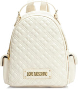 Love Moschino, rygsæk til kvinder Dame Naty Shop Tasker Hvid