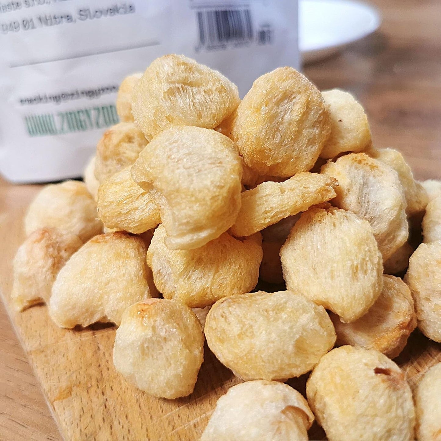 Frysetørret litchi | 100% Litchi tørret frysetørret frugt | naturligt tørret Vegansk glutenfri | Ikke litchi juice Litchi sirup | Frysetørret frugt tropisk litchi | ZingyZoo Dehydrerede produkter Naty Shop