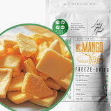 Frysetørret mango | Uden tilsat sukker Frysetørret Mango | Frysetørret mango Mango frugt Tørret mango | Tørret mango Tørret frugt uden tilsætningsstoffer | ZingyZoo tørret mango (100 g) Naty Shop Dehydrerede produkter stykker 100 g
